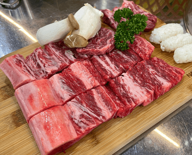 특생갈비 Premium Fresh Beef Rib (Teuk Saeng-galbi) — Gosire Myeongdong Korean BBQ (焼肉 · 烤肉) menu · 고시레 명동본점 소고기