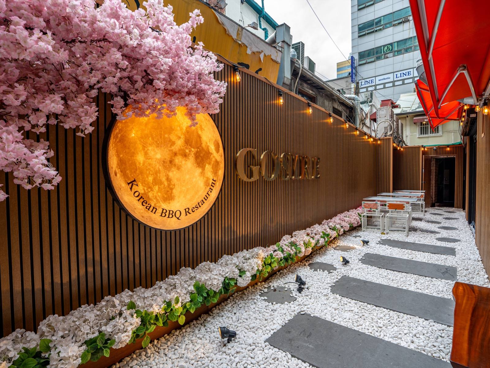 고시레 명동본점 매장 — Gosire Myeongdong Korean BBQ restaurant space at Myeongdong 9-gil, Seoul · 5
