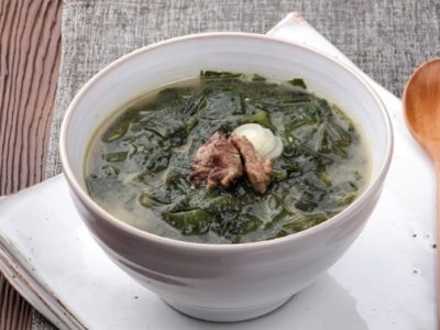미역국 Seaweed Soup (Miyeok-guk) — Gosire Myeongdong Korean BBQ (焼肉 · 烤肉) menu · 고시레 명동본점 식사 · 탕