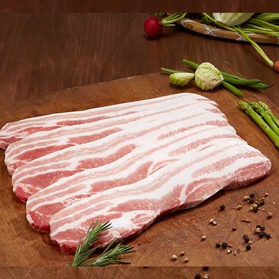 생삼겹살 Fresh Pork Belly (Samgyeopsal) — Gosire Myeongdong Korean BBQ (焼肉 · 烤肉) menu · 고시레 명동본점 돼지고기