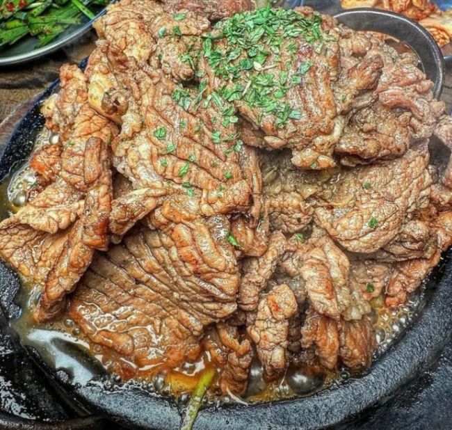 수제 돼지갈비 House-marinated Pork Rib (Dwaeji Galbi) — Gosire Myeongdong Korean BBQ (焼肉 · 烤肉) menu · 고시레 명동본점 돼지고기