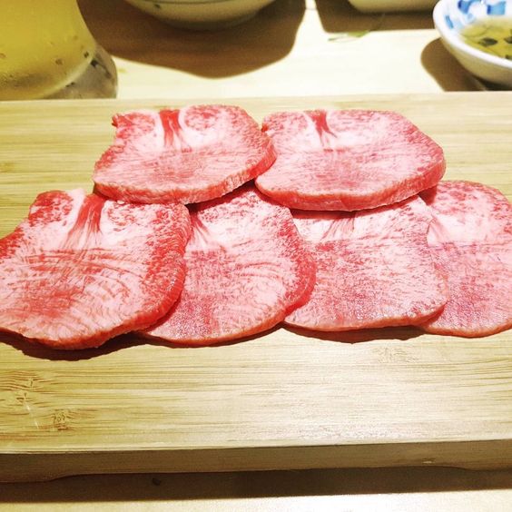 우설 Beef Tongue (Useol) — Gosire Myeongdong Korean BBQ (焼肉 · 烤肉) menu · 고시레 명동본점 소고기